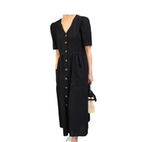 Load image into Gallery viewer, Women Solid Color Dresses Wholesale 220307679
