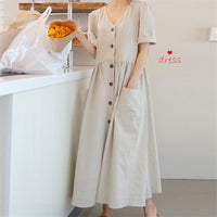 Load image into Gallery viewer, Women Solid Color Dresses Wholesale 220307679
