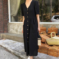 Load image into Gallery viewer, Women Solid Color Dresses Wholesale 220307679
