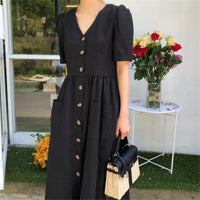 Load image into Gallery viewer, Women Solid Color Dresses Wholesale 220307679
