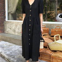 Load image into Gallery viewer, Women Solid Color Dresses Wholesale 220307679
