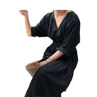 Load image into Gallery viewer, Women Solid Color Ribbon Dresses Wholesale 220307680
