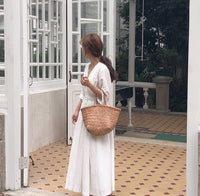 Load image into Gallery viewer, Women Solid Color Ribbon Dresses Wholesale 220307680
