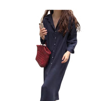 Load image into Gallery viewer, Women Solid Color Dresses Wholesale 220307683
