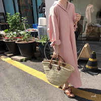 Load image into Gallery viewer, Women Solid Color Dresses Wholesale 220307683
