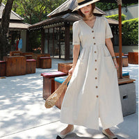 Load image into Gallery viewer, Women Solid Color Dresses Wholesale 220307685
