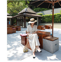 Load image into Gallery viewer, Women Solid Color Dresses Wholesale 220307685
