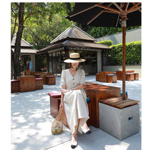 Load image into Gallery viewer, Women Solid Color Dresses Wholesale 220307685
