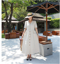 Load image into Gallery viewer, Women Solid Color Dresses Wholesale 220307685
