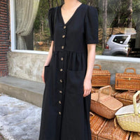 Load image into Gallery viewer, Women Solid Color Dresses Wholesale 220307685
