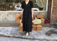 Load image into Gallery viewer, Women Solid Color Dresses Wholesale 220307685
