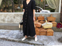 Load image into Gallery viewer, Women Solid Color Dresses Wholesale 220307685
