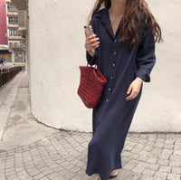 Load image into Gallery viewer, Women Solid Color Dresses Wholesale 220307687
