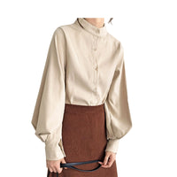 Load image into Gallery viewer, Women Solid Color Blouses Wholesale 220307698
