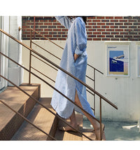 Load image into Gallery viewer, Women Striped Print Dresses Wholesale 220307702
