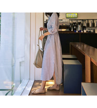 Load image into Gallery viewer, Women Striped Print Dresses Wholesale 220307702
