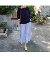 Load image into Gallery viewer, Women Striped Print Dresses Wholesale 220307702
