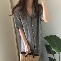 Load image into Gallery viewer, Women Striped Print Dresses Wholesale 220307717
