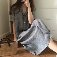 Load image into Gallery viewer, Women Striped Print Dresses Wholesale 220307717
