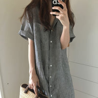 Load image into Gallery viewer, Women Striped Print Dresses Wholesale 220307717
