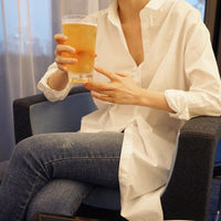 Load image into Gallery viewer, Women Solid Color Blouses Wholesale 220307738
