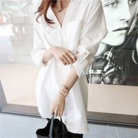 Load image into Gallery viewer, Women Solid Color Blouses Wholesale 220307747
