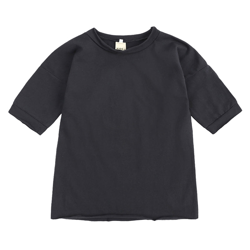 Baby Kid Boys Solid Color T-Shirts Wholesale 22030805