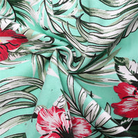 Load image into Gallery viewer, 2 Pieces Set Baby Kid Boys Striped Flower Plant Print Polo Shirts And Solid Color Shorts Wholesale 22030807
