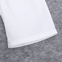 Load image into Gallery viewer, 2 Pieces Set Baby Kid Boys Striped Flower Plant Print Polo Shirts And Solid Color Shorts Wholesale 22030807
