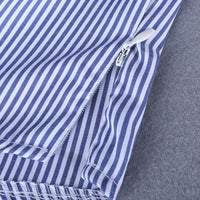 Load image into Gallery viewer, 2 Pieces Set Baby Kid Boys Striped Shirts And Solid Color Rompers Wholesale 22030810
