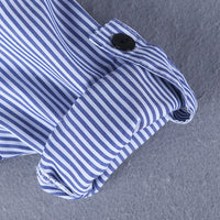 Load image into Gallery viewer, 2 Pieces Set Baby Kid Boys Striped Shirts And Solid Color Rompers Wholesale 22030810
