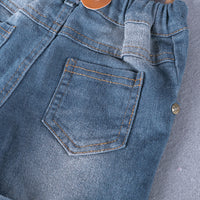 Load image into Gallery viewer, 2 Pieces Set Baby Kid Boys Striped Shirts And Solid Color Rompers Wholesale 22030810
