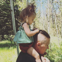 Load image into Gallery viewer, 2 Pieces Set Baby Kid Girls Checked Tank Dresses And Solid Color Underwears Wholesale 22030811
