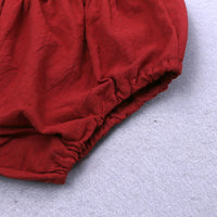 Load image into Gallery viewer, 2 Pieces Set Baby Kid Girls Checked Tank Dresses And Solid Color Underwears Wholesale 22030811
