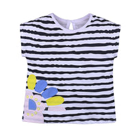 Load image into Gallery viewer, Baby Kid Boys Striped Dinosaur Animals Car Cartoon Star Unicorn Print T-Shirts Wholesale 22030818
