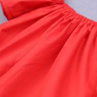 Load image into Gallery viewer, Baby Kid Girls Solid Color Tops And Bow Headwear Wholesale 22030820
