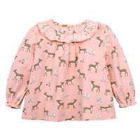 Load image into Gallery viewer, Baby Kid Girls Animals Cartoon Print Tops Wholesale 220308363
