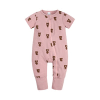 Load image into Gallery viewer, Baby Kid Unisex Animals Cartoon Plant Alphabet Print Jumpsuits Wholesale 220308380
