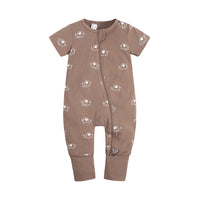 Load image into Gallery viewer, Baby Kid Unisex Animals Cartoon Plant Alphabet Print Jumpsuits Wholesale 220308380
