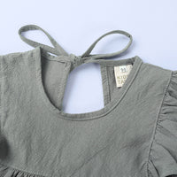 Load image into Gallery viewer, Baby Kid Girls Solid Color Dresses Wholesale 22030844
