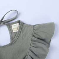 Load image into Gallery viewer, Baby Kid Girls Solid Color Dresses Wholesale 22030844
