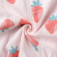 Load image into Gallery viewer, Baby Girls Fruit Print Rompers Wholesale 22030848
