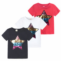 Load image into Gallery viewer, Baby Kid Unisex Star Print T-Shirts Wholesale 22030855
