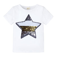 Load image into Gallery viewer, Baby Kid Unisex Star Print T-Shirts Wholesale 22030855
