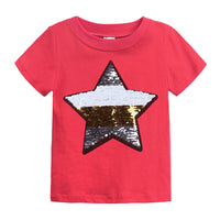 Load image into Gallery viewer, Baby Kid Unisex Star Print T-Shirts Wholesale 22030855
