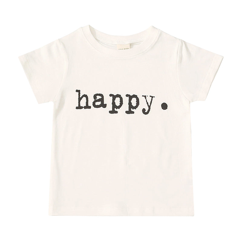 Baby Kid Unisex Letters Love heart Print T-Shirts Wholesale 22031010