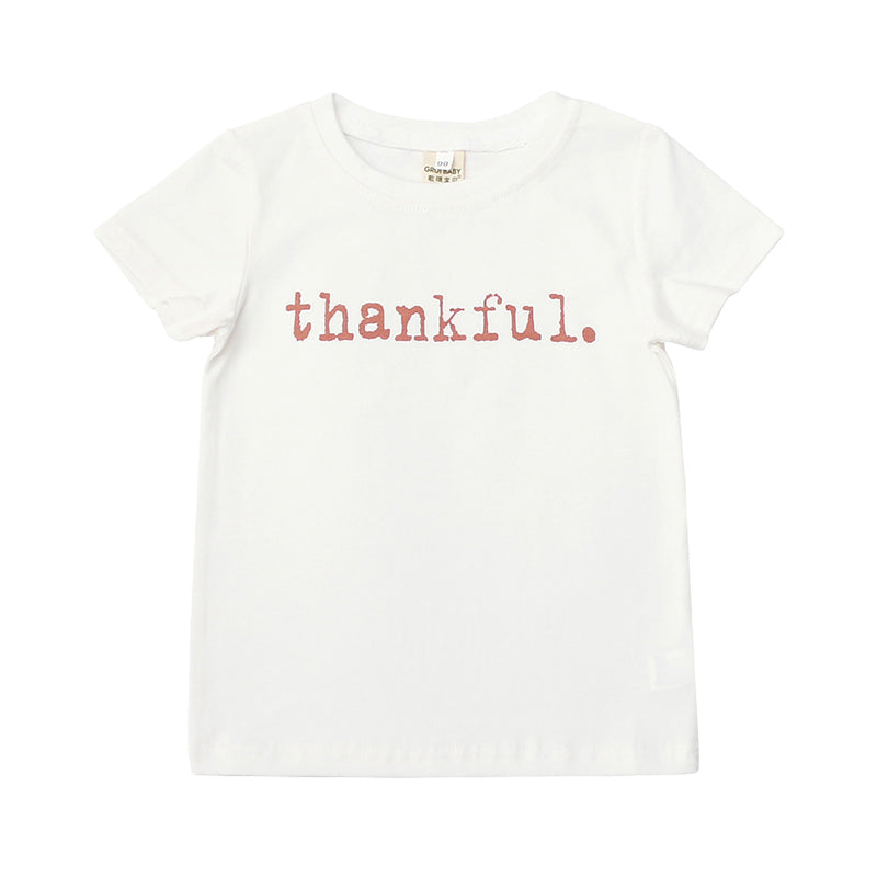 Baby Kid Unisex Letters Print T-Shirts Wholesale 220310110