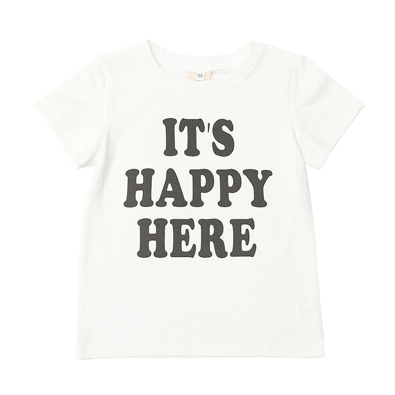 Baby Kid Unisex Letters Print T-Shirts Wholesale 220310113