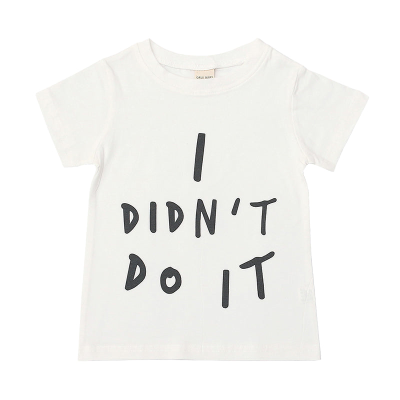 Baby Kid Unisex Letters T-Shirts Wholesale 22031044