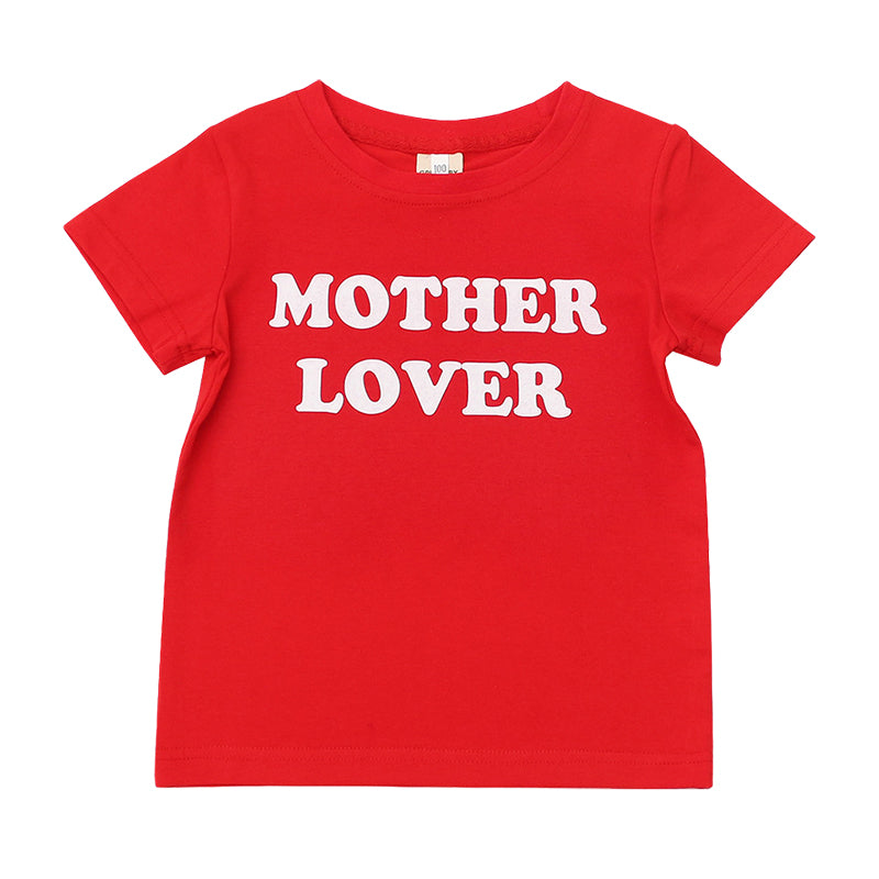 Baby Kid Unisex Letters T-Shirts Wholesale 22031051